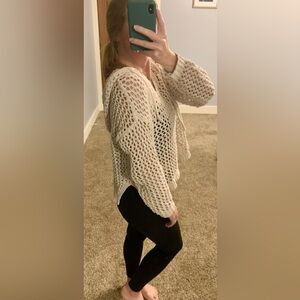 Hooded Knit Nicole Miller Artelier Sweater